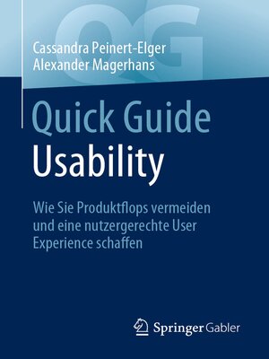 cover image of Quick Guide Usability